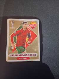 Cromo cristiano Ronaldo gold