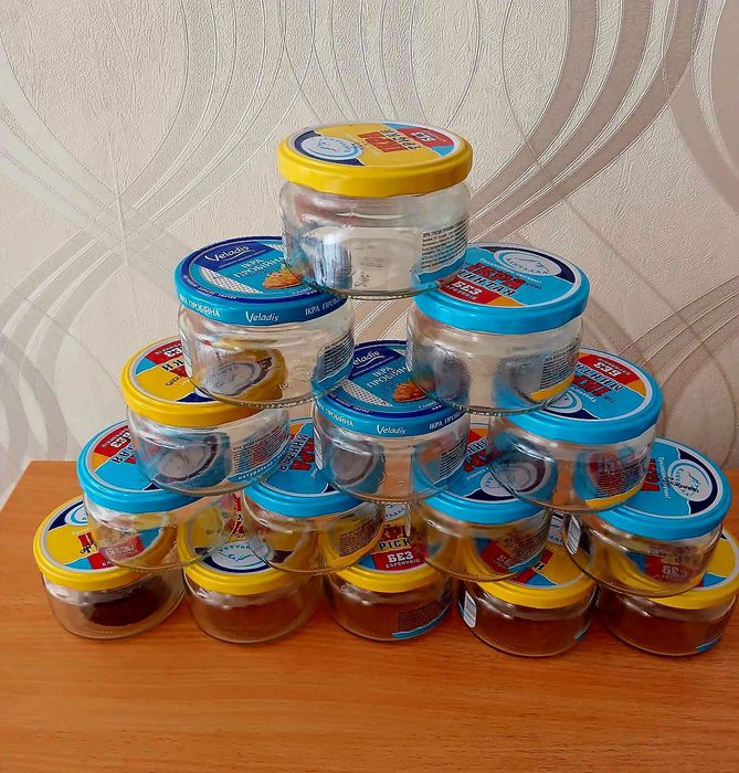 Банки стеклянные 250 мл.