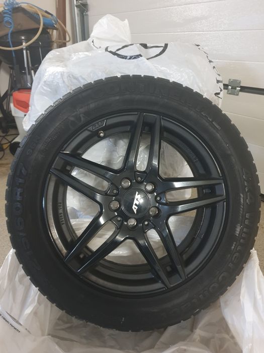 Komplet Kół 17 Zimowych 5x112 Continental