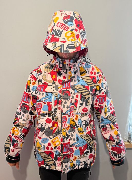 Kurtka na snowboard, narty, sanki