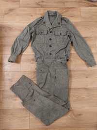 Mundur polowy LWP wz. 58 deszczyk 170/100/80 MON PRL bluza + spodnie