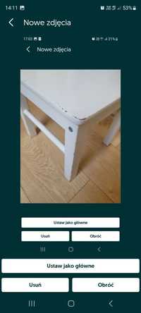 Krzesełko drewniane Ikea