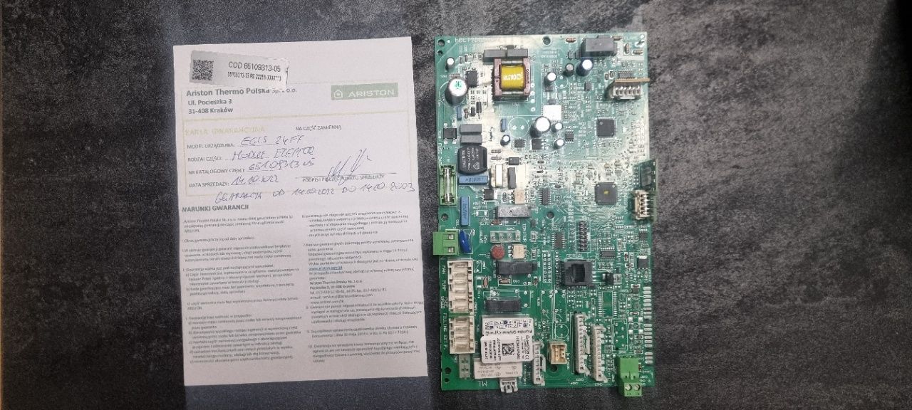 Moduł elektr GENUS/CLAS/EGIS Płyta główna