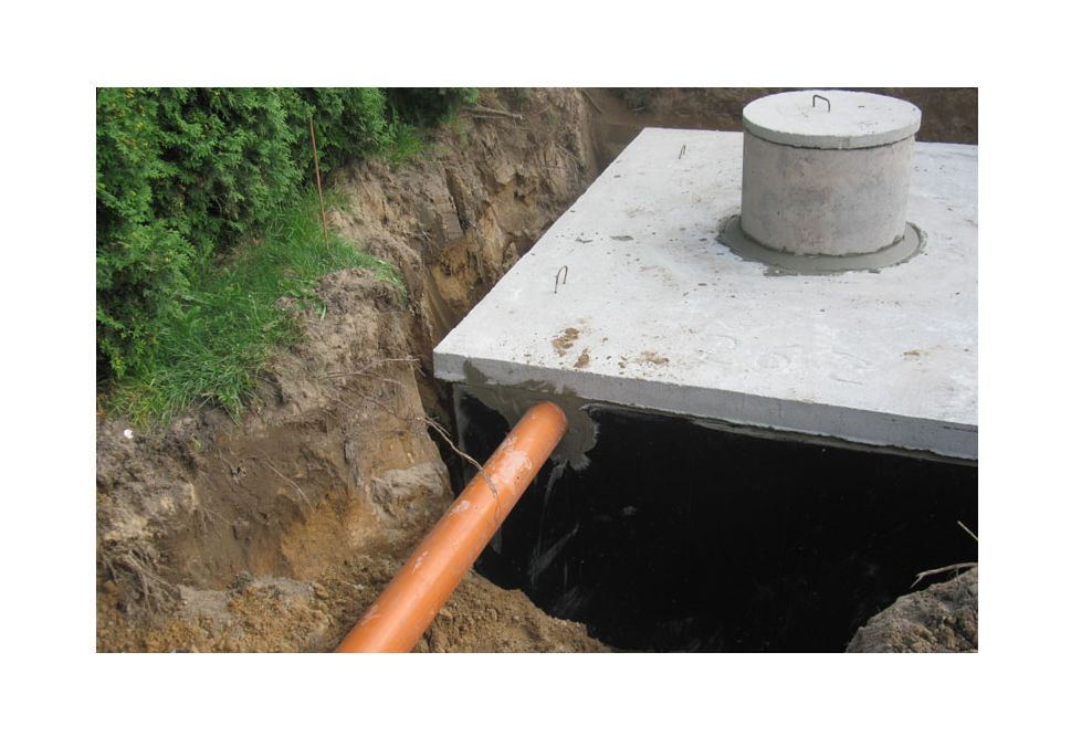 zbiornik betonowy na wodę deszczówkę ścieki szambo betonowe kanał 8m3