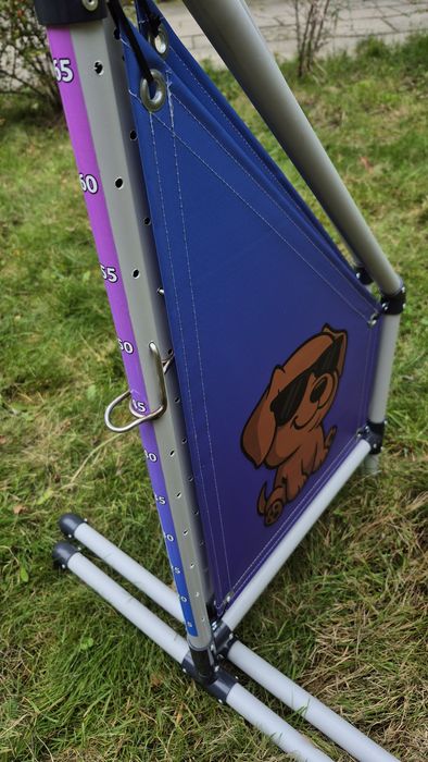 Stacjonata hopka agility do treningu z psem