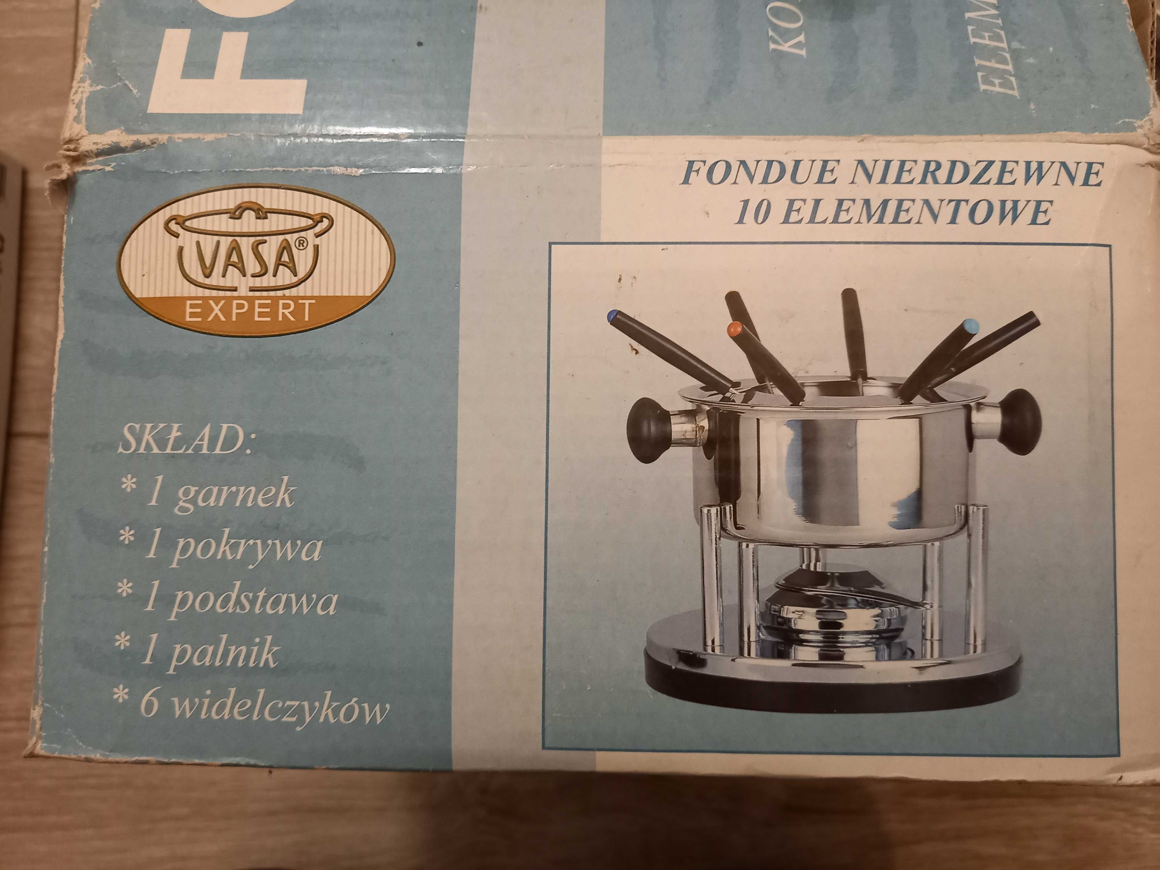 Fondue zestaw 10 elementów