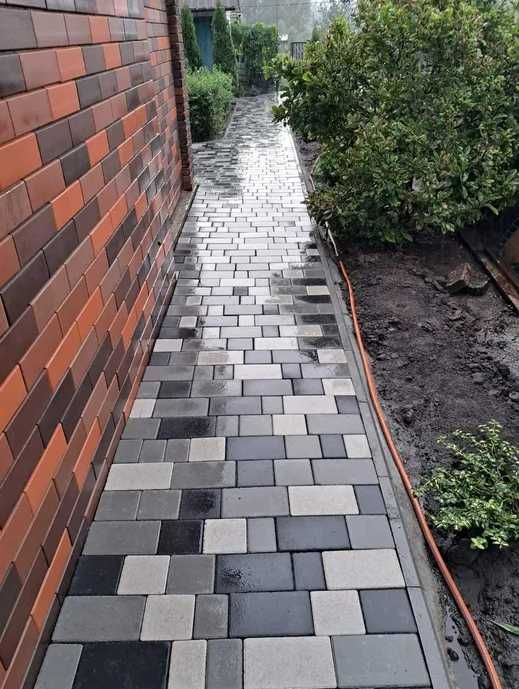 ЛУЧШАЯ ЦЕНА! Тротуарная плитка,Бордюр,Доставка УКЛАДКА