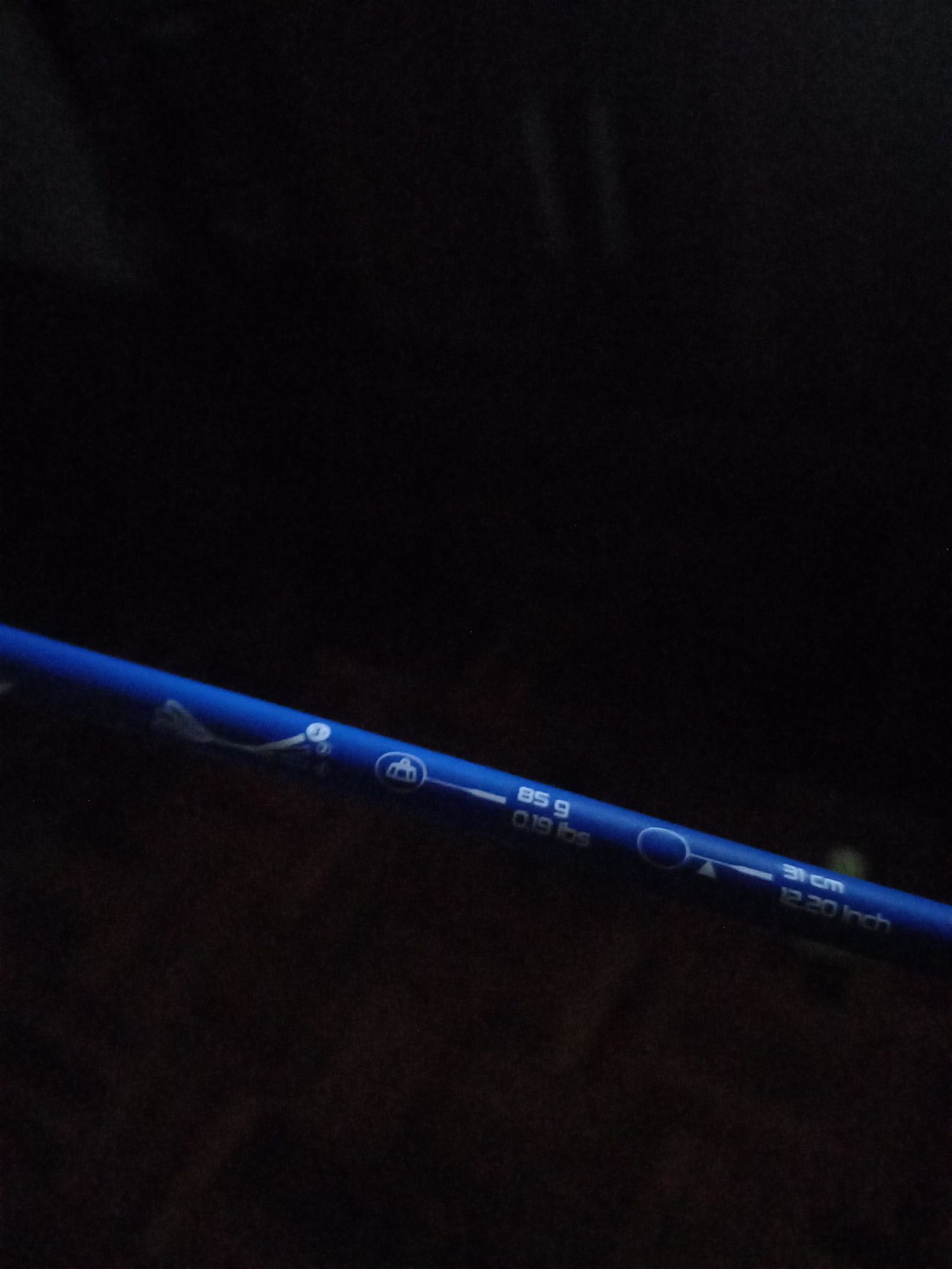 Raquete de badminton