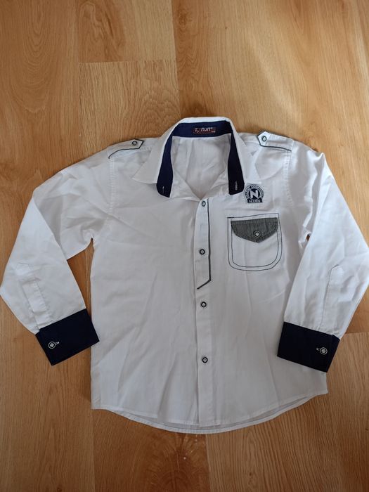 Koszula chłopięca galowa rozm. 140