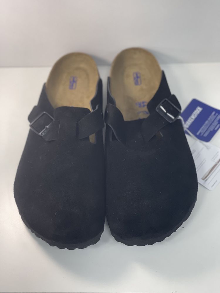 Акция !Birkenstock Boston black 44 Биркеншток Бостон 44р