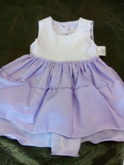 Платье для принцессы на 6-12 месяцев