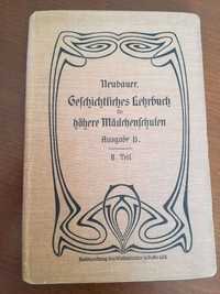 Geschichtliches Lehrbuch für höhere Mädchenschulen. 1912r.