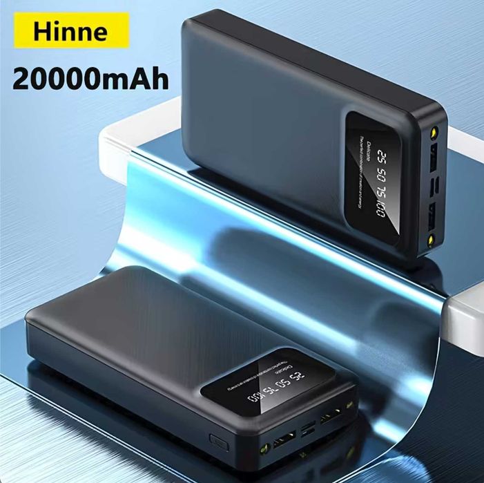 Оригінальний Портативний Повербанк Hinne 20000 з високою ємністю