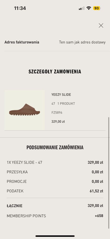 Yeezy Slide Flax 47