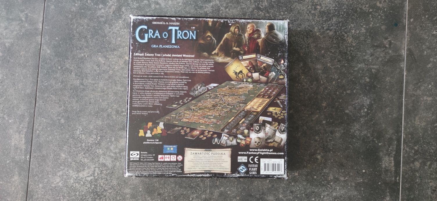 Gra o tron - gra planszowa