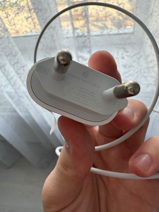 Комплект оригинал 20w быстрая зарядка айфон кабель и блок iphone