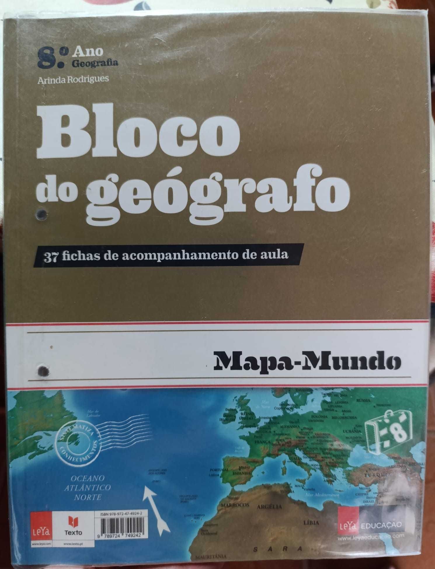 Manual e cadernos de ficha (8º)