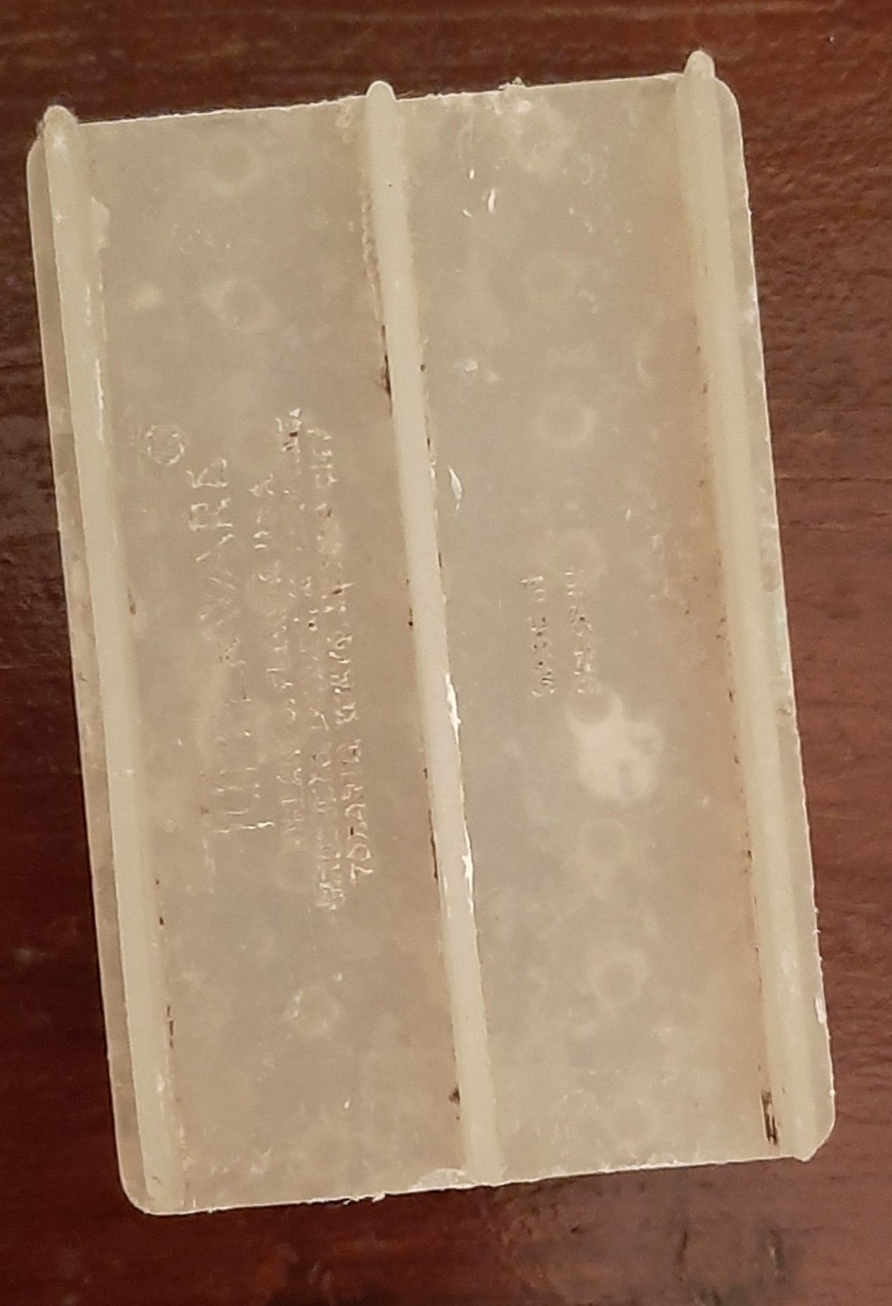 Colchão para sabonete anos 70 tupperware