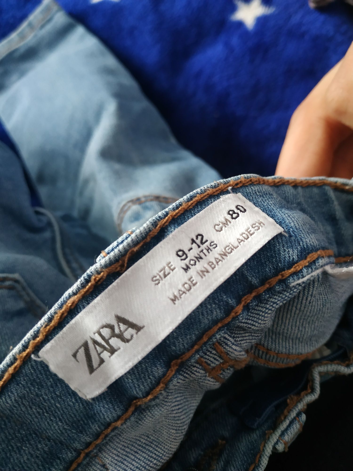 Дитячий одяг (джинси ZARA, кофта H&M)