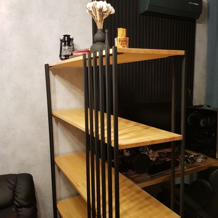 Стелаж етажерка в стилі Лофт