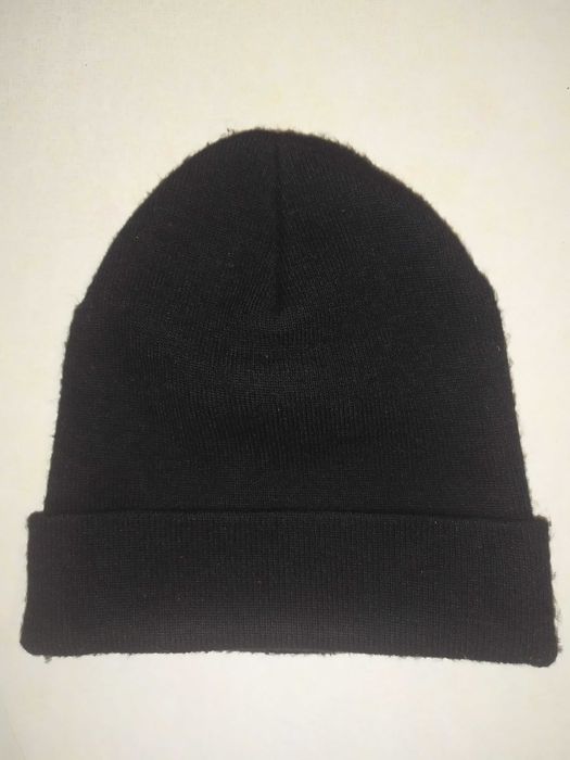 Шапка вязаная Levis оригинал двухслойная с подворотом.