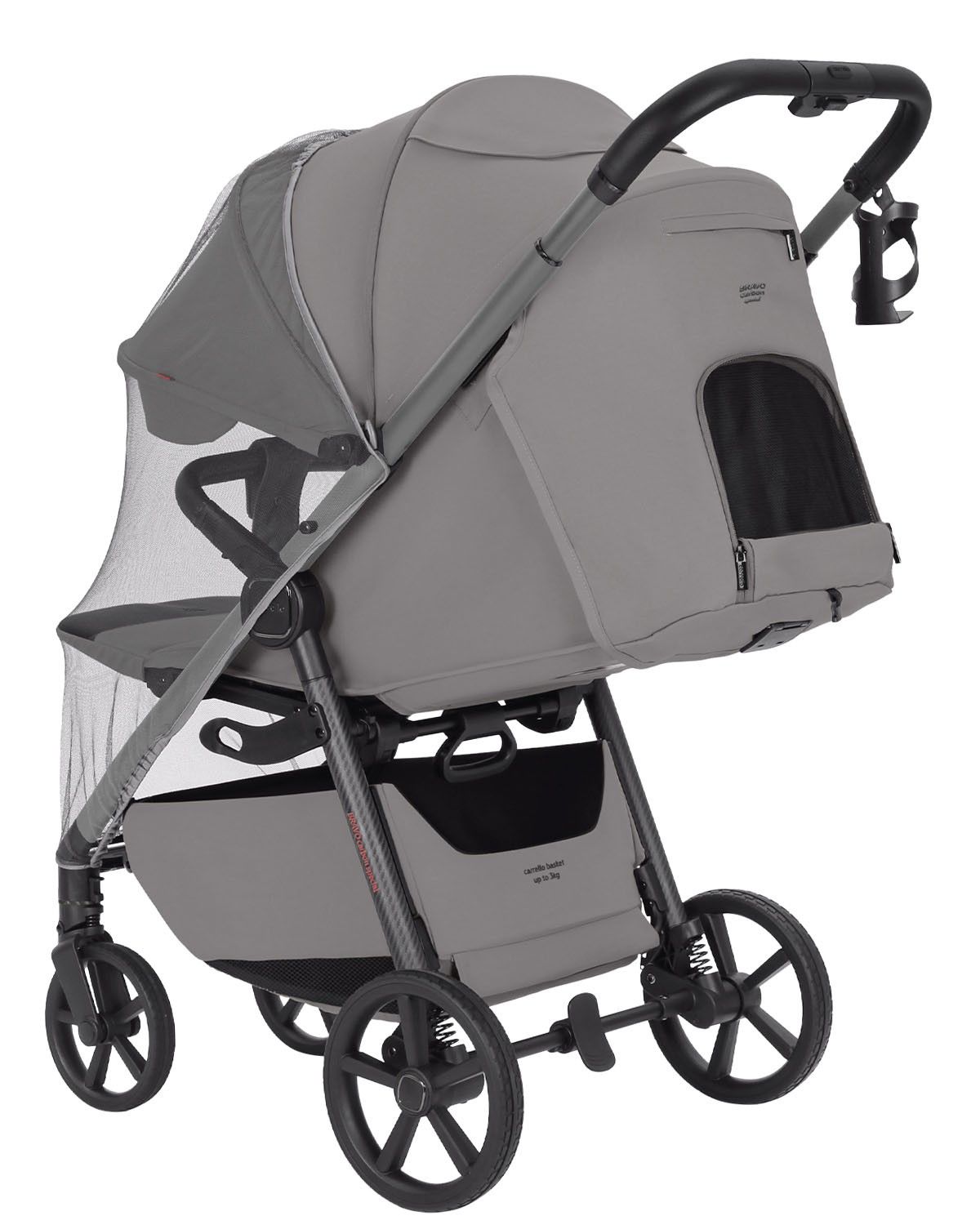 Lekki Wózek Spacerowy Carrello Bravo Carbon Super Cena / Rabaty