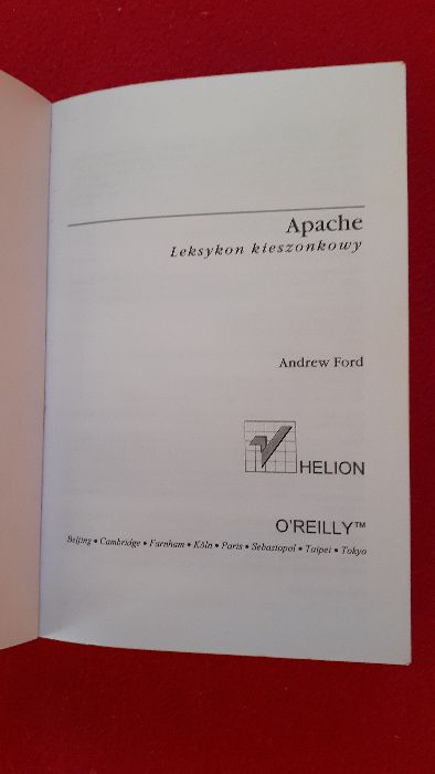 Apache Leksykon kieszonkowy - Andrew Ford (Helion - O'Reilly)