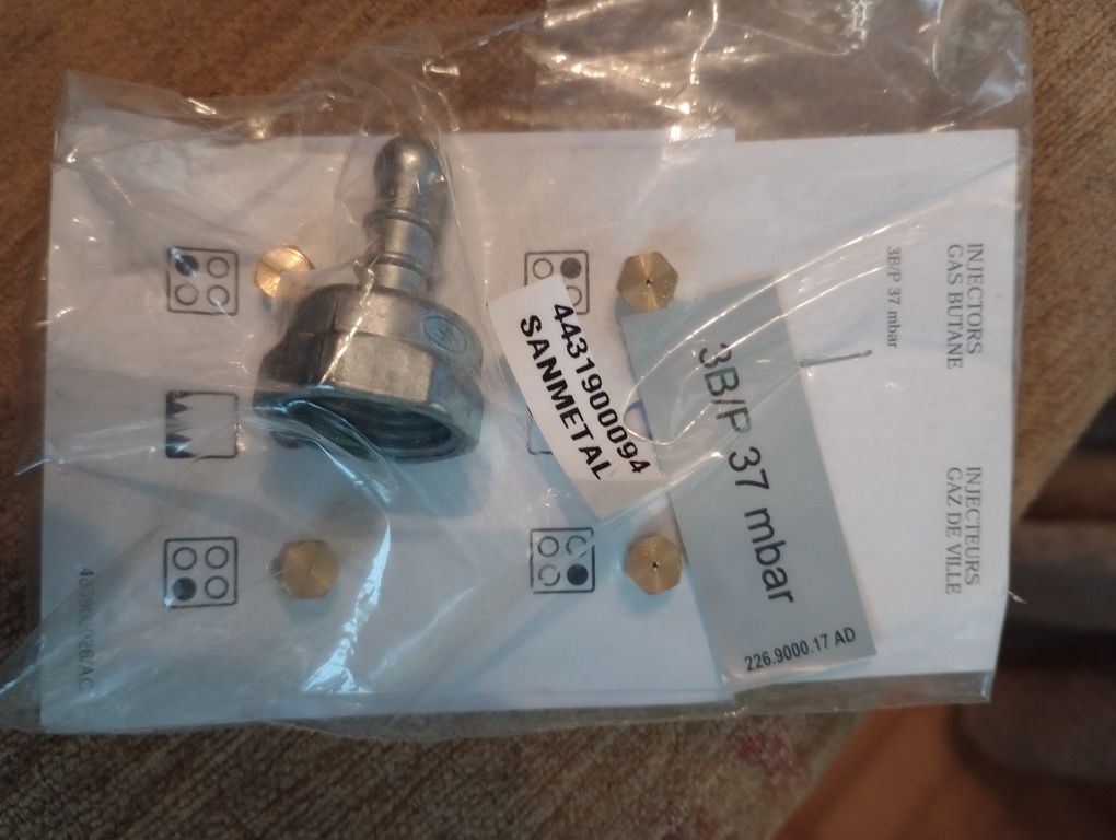 Dysze do kuchenki gazowej butan 3B/P 37 mbar
