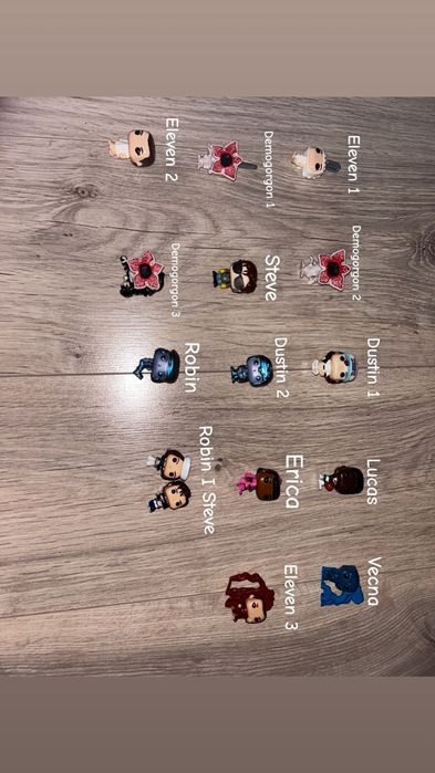 Figurki strenger things