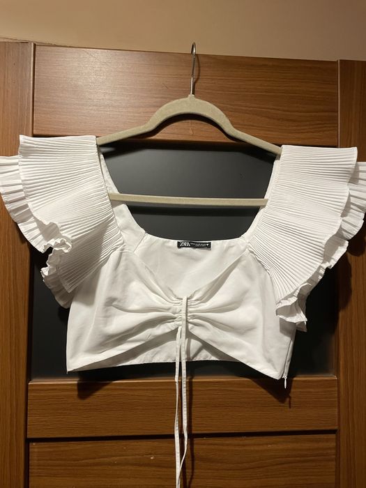 Bluzka crop top zara