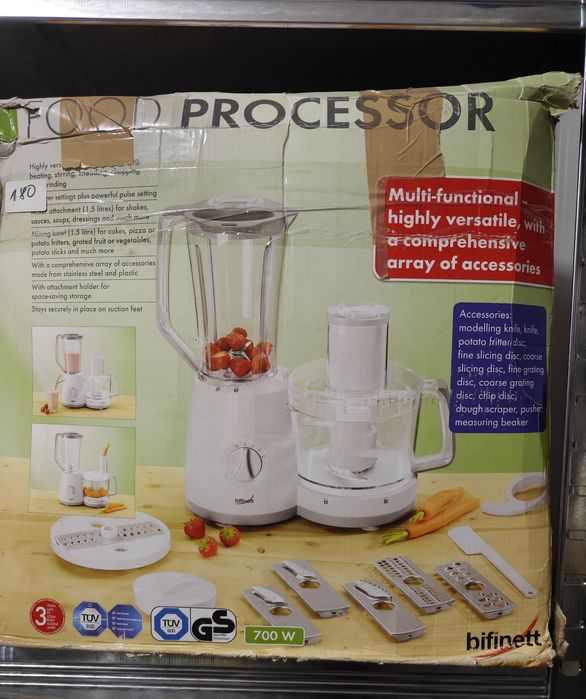 Niemiecki robot kuchenny mikser z malakser raz użyty , stan idealny .