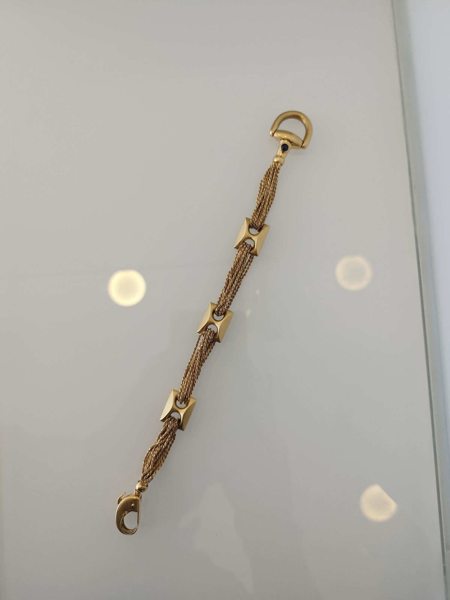 Pulseira em ouro de 19,2kt