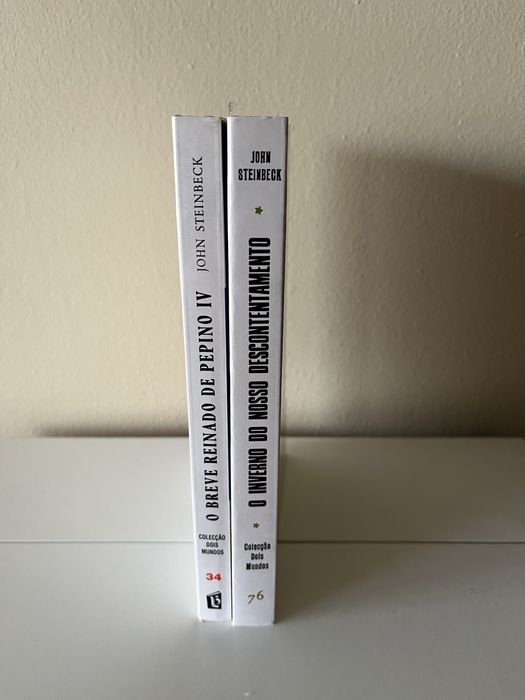 2 livros de John Steibeck