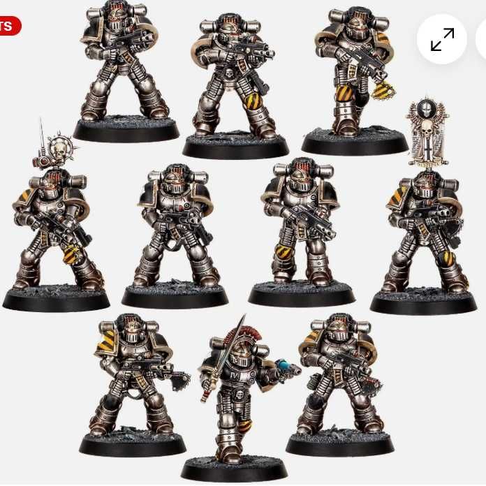 Warhammer 40k: 10 MKII Tactical Squad(моделі,хобі)
