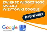 Optymalizacja, pozycjonowanie wizytówki Google, wizytówka Google