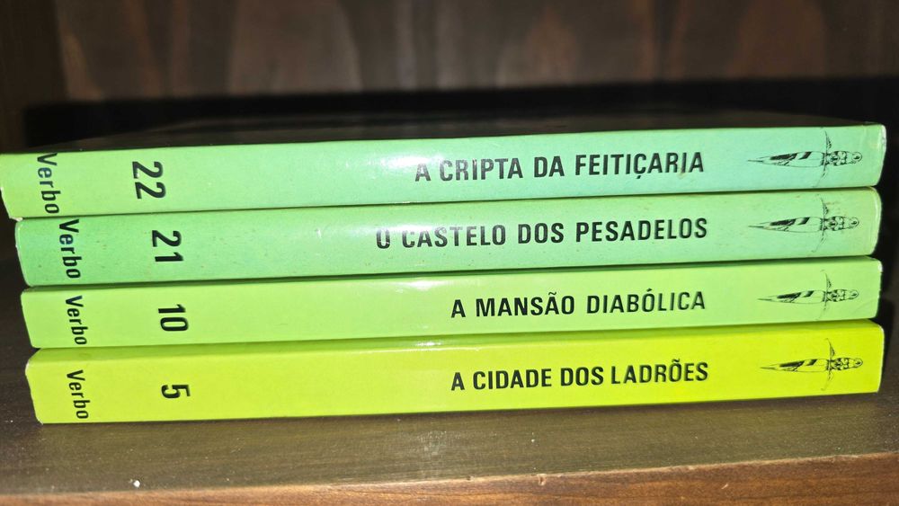 Aventuras Fantasticas 5, 10, 21 e 22 (troco pelo 31)