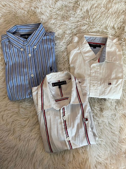 Camisas Tommy Hilfiger e Ralph Lauren