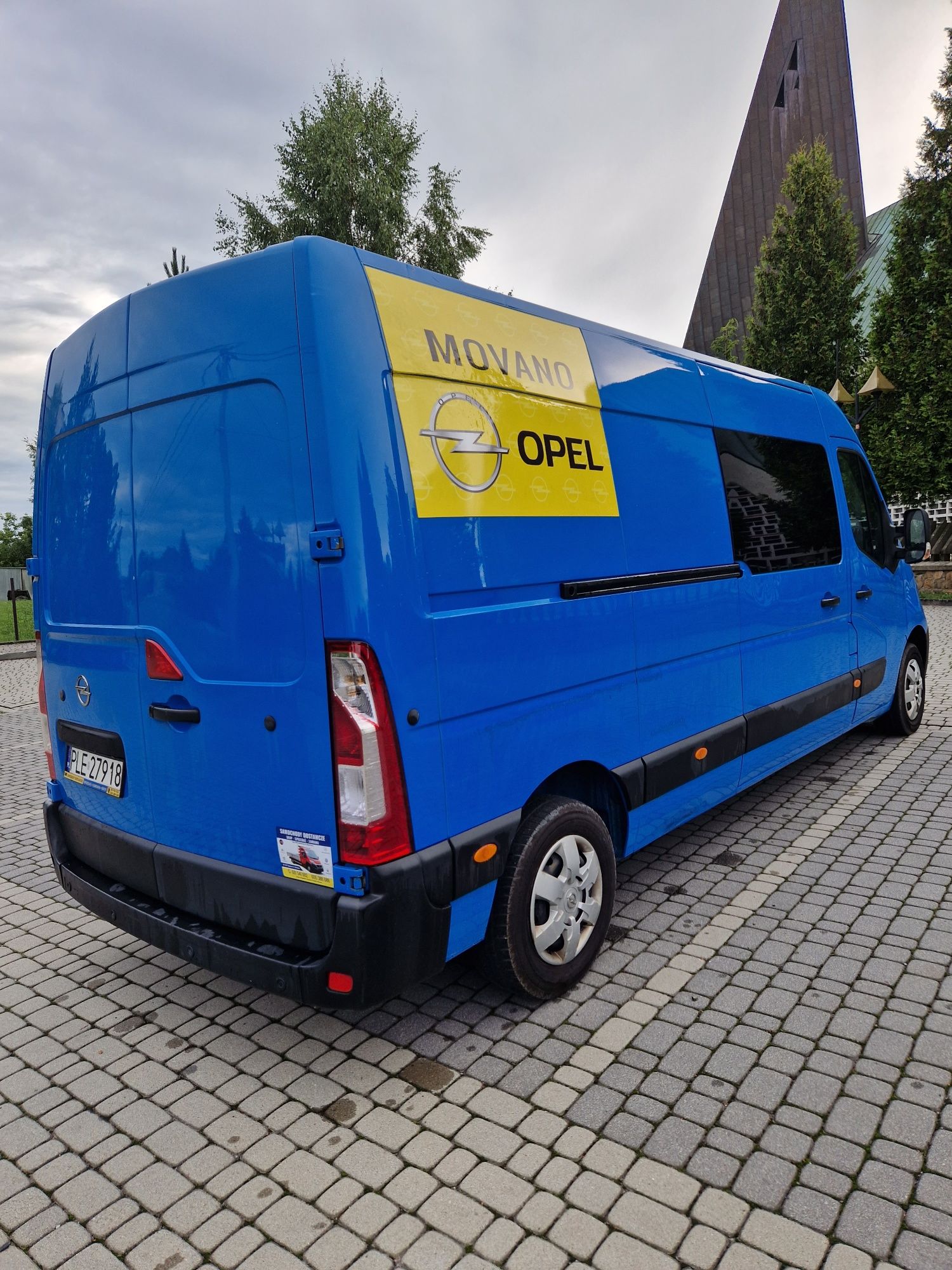 Opel Movano Master Ducato brygadówka doka L3H2 STRAŻ POŻARNA OSP