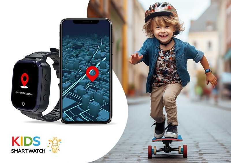 Дитячий смарт годинник Gelius (Ocean) з GPS трекером