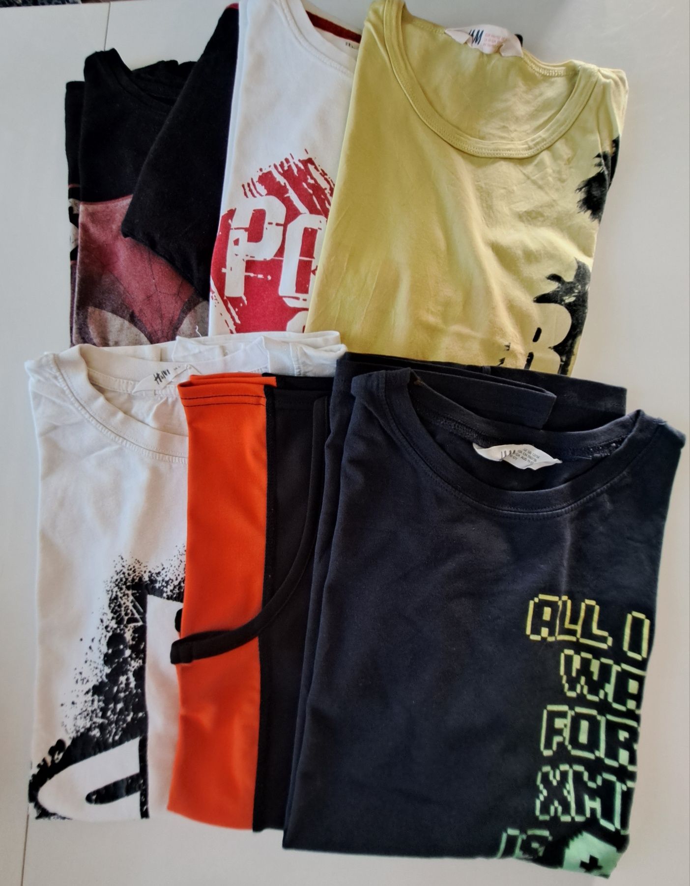 T-shirty rozm. 146/152