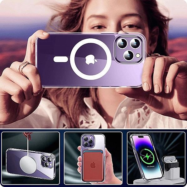 Tech-protect Flexair Hybrid Magsafe Galaxy S24 Ultra Clear