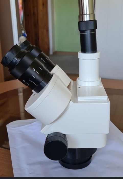 Mikroskop Glowa stereo Głowica zoom ZE.1654, trinokular