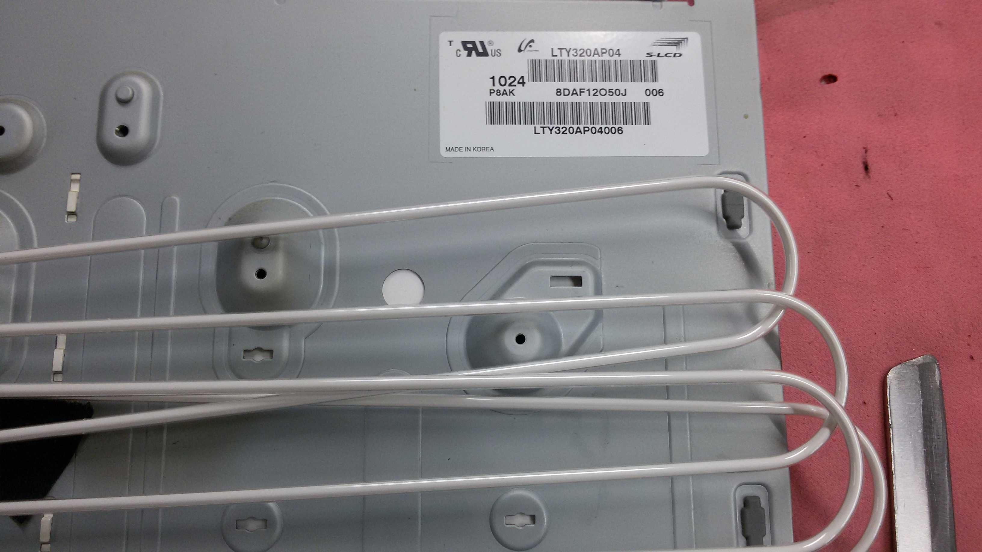 lampadas kit completo original para painel lty320 ap 04