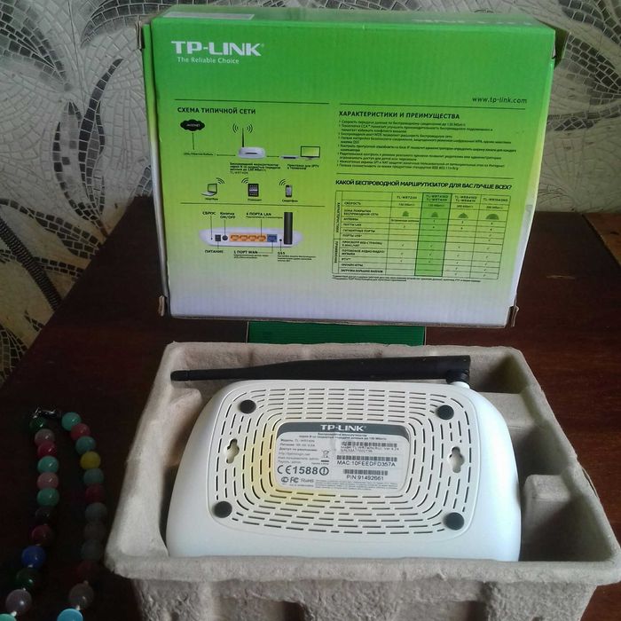 TP-Link TL-WR740N | Wi-Fi роутер для дома, прошивки, репитера. Рабочий