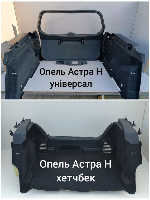Салон багажного відділення багажник обшивка Фольксваген Туран Шкода