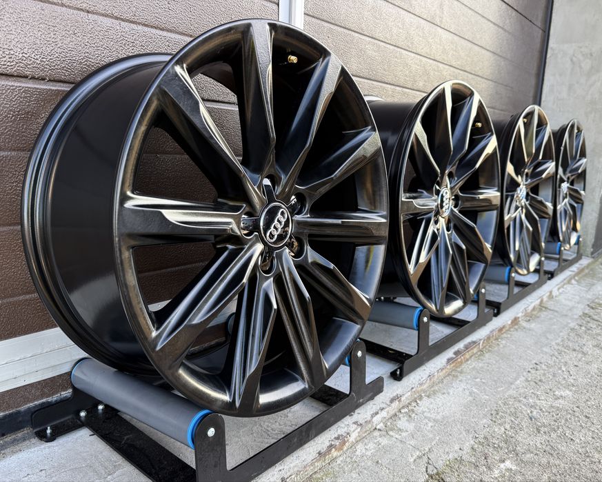4x felgi aluminiowe Czarne 5x112 r19 et26 8J Alufelgi AUDI 19” S-line