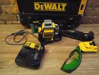 DeWalt DCE089G zielony laser krzyżowy 360 st. Aku ,zestaw,oryginalny