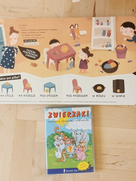 Logopedyczna gra zwierzaki Pucio mówi słowa zaburzenia mowy