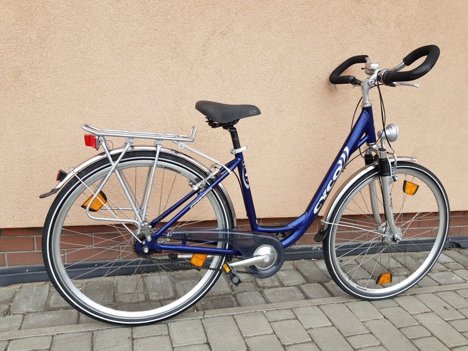 Damka CYCO koła 28 cali SHIMANO ALUMINIUM dynamo jak nowa WYSYŁKA