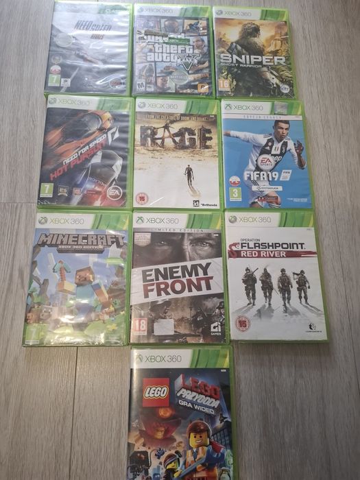 Gry na Xbox 360.